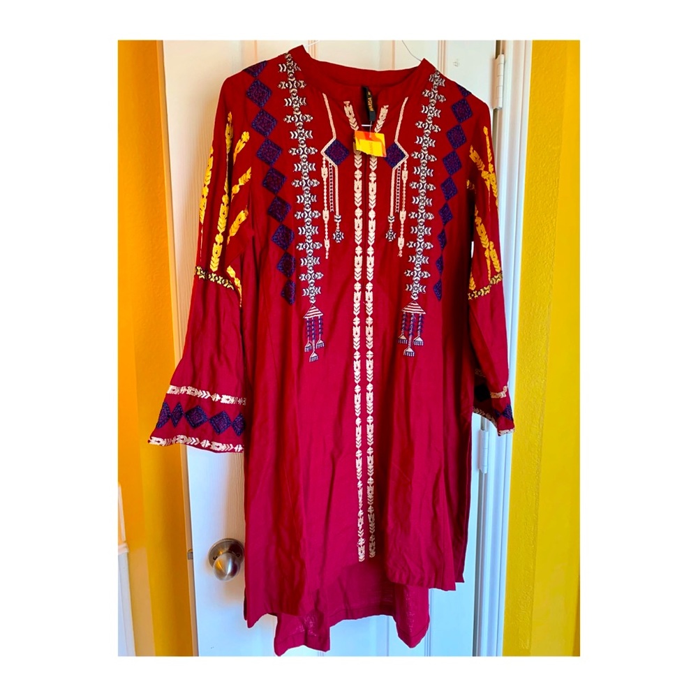 Cotton Embroidered Tunic